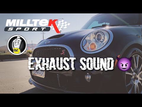 Mini Cooper S R55 Exhaust Sound Sport Cat, Magnaflow Catback