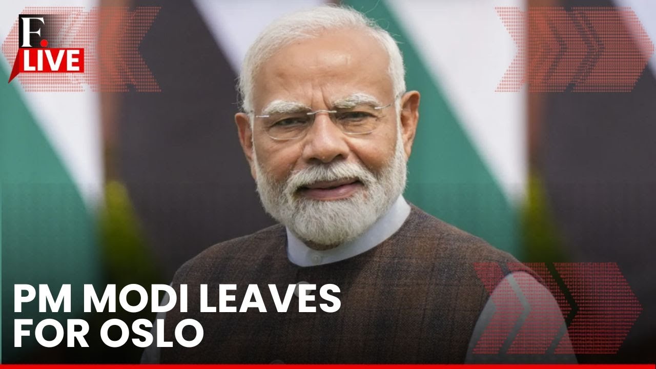 PM Modi LIVE: Prime Minister Narendra Modi Emplanes for Oslo in Norway