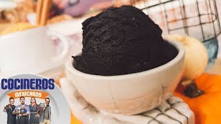Receta: Helado negro con hielo seco | Cocineros Mexicanos