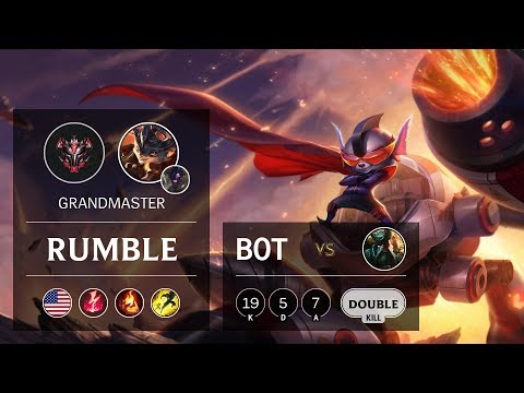 Rumble Bot vs Gangplank - NA Grandmaster Patch 9.17
