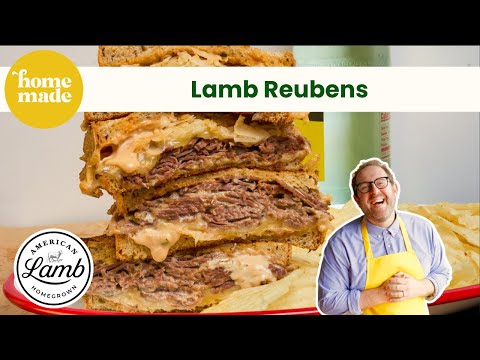 Corn Lamb Reuben Sandwich
