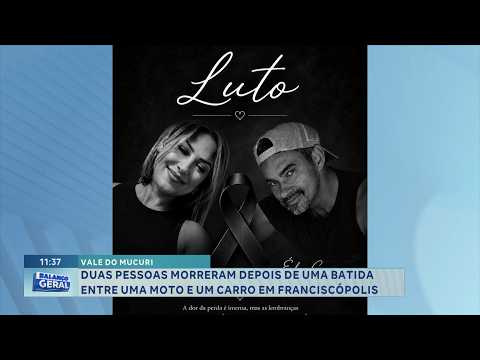 Vale do Mucuri: Duas pessoas morrem em batida entre moto e carro em Franciscópolis.