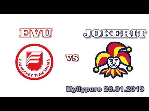 EVU vs JOKERIT 26.01.2019