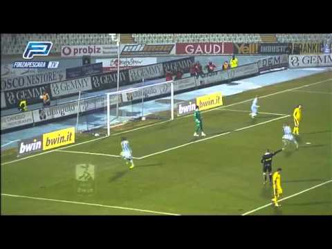 Goal Moussa Kone Pescara - Verona 3-1