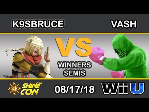 Shine Con 2018 - tR | K9sBruce (Sheik) Vs. Vash (Little Mac) Winners Semis - Smash 4