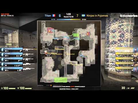 Titan vs. NIP - QUARTER FINALS - MAP 3 - (Dreamhack Summer 2014)