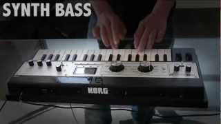 Producing a track Korg MicroKorg XL by Pasquale Strizzi
