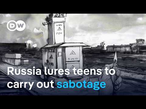 Russia grooms Ukrainian teens as spies and saboteurs | DW News