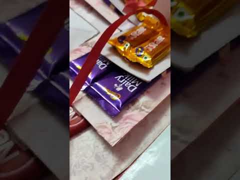 chocolate explosion box #chocolate #gift #anniversary #chocolatebox#giftbox#dairymilk#kitkat#gifts