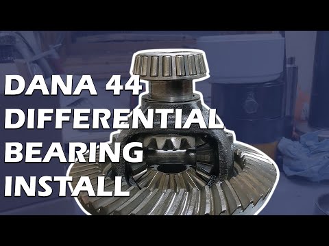 Dana 44: Replacing side and pinion bearings (True Spirit #16)