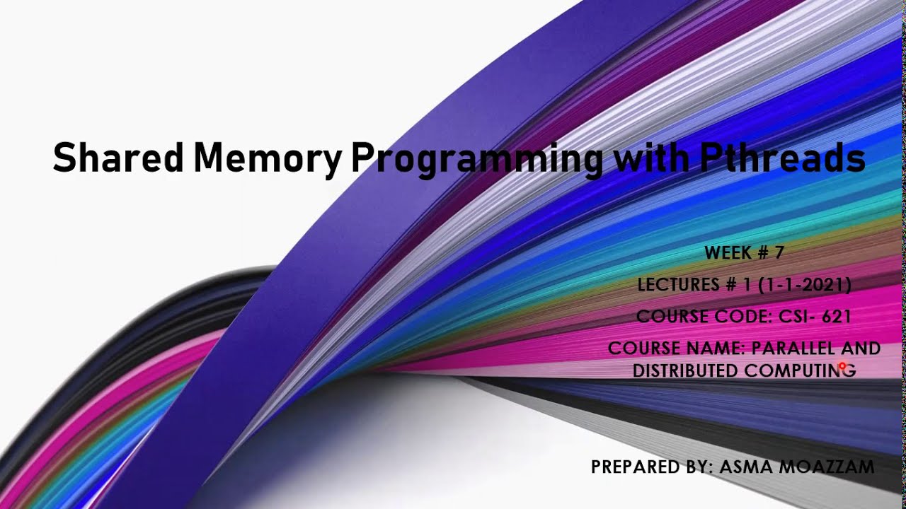 Shared Memory Programming with Pthreads || In Urdu (Part-1)