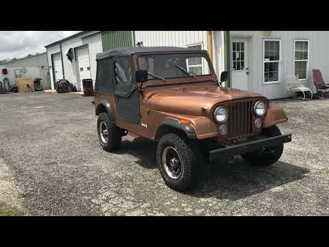 1985 Jeep CJ7 (CC-1604568) for sale in Knightstown, Indiana