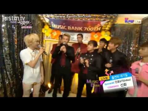 130517 Key Minho Special MC - Shinhwa Interview