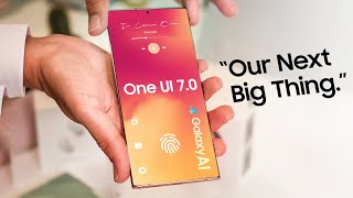 Samsung One UI 7.0 Android 15 - HERE WE GO!