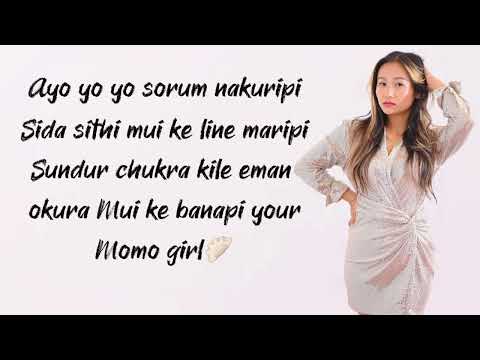 MOMO GIRL - ASENO METHA//Nagamese song//Lyrics video