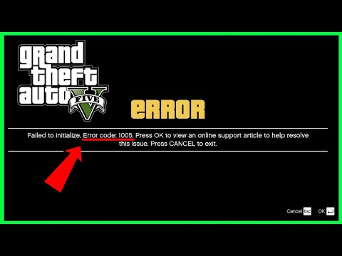 How to FIX GTA 5 Failed to Initialize Error Code 1005 (2026 METHOD)
