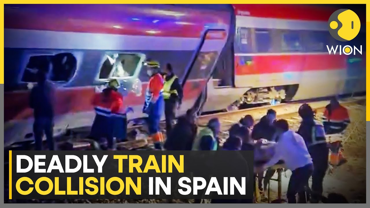 Spain Train Collision: At Least 39 Killed, PM Calls It 'A Night Of Deep Pain' | WION News