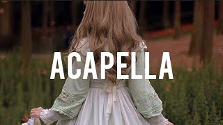 •Karmin- Acapella (Lyrics) &quot;Used To Be Your Baby Used To Be Your Lady&quot;