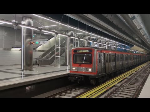 New Piraeus Metro extension! First day of operation! Touring the brand new stations! [4K 60FPS]