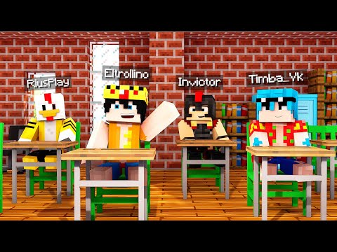 THE COMPAS GO TO SCHOOL!  📚✏️ WILL THEY ESCAPE?  🤣 MINECRAFT ROLE PLAY