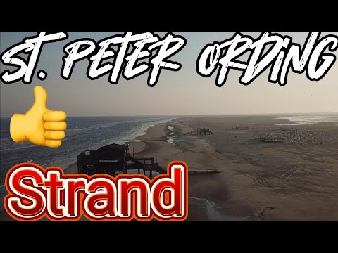 😍 Sankt Peter Ording Strand 😄 - Einer der schönsten Sträne Deutschlands ist SPO