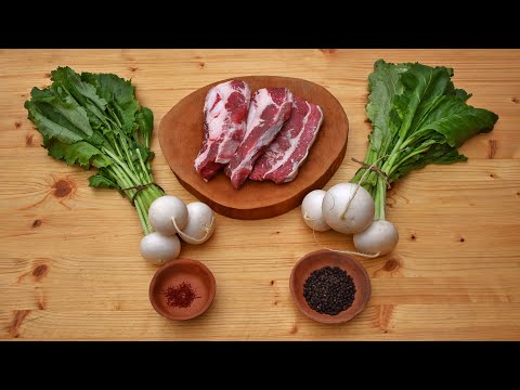 Medieval Servant's Beef and Turnip Soup