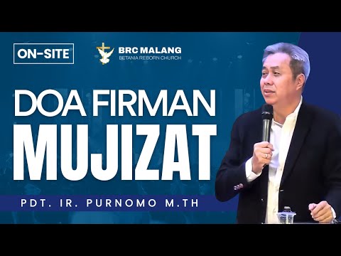 LIVE !! Ibadah Doa Firman Mujizat - 24 Mei 2023 - Ps. Ir. Purnomo