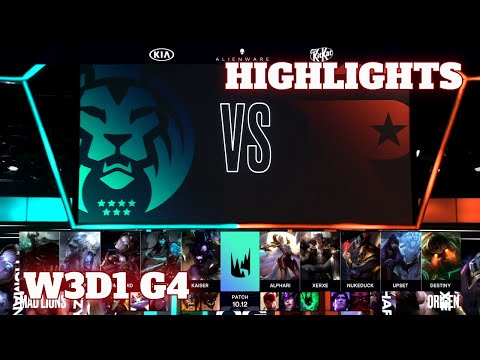 (Highlights) Mad Lions vs Origen | Week 3 Day 1 S10 LEC Summer 2020 | MAD vs OG W3D1