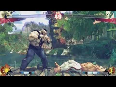 SF4:Hagejin (Za) vs Mago (Sa) - Team Saitama vs Team Kanagawa - 03-10-2009
