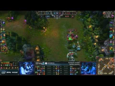 League of Legends - Azubu Frost vs. Gambit - Semi Final #2 - IEM Katowice 2013 - P5
