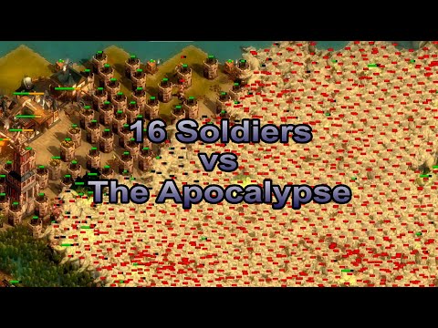 They are Billions - 16 Soldiers vs. The Apocalypse -  Custom Map