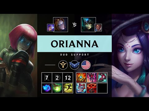 Orianna Support vs Nami - NA Diamond Patch 25.15