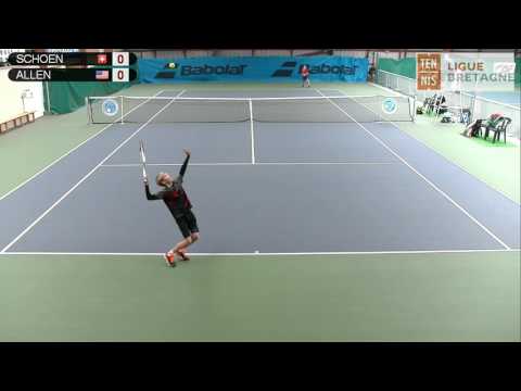 SCHOEN (SUI) vs ALLEN (USA) - Open Super 12 Auray Tennis - Court 3