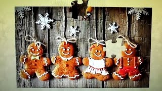Gingerbread Puzzle game Juego de puzzle para niños Learning games