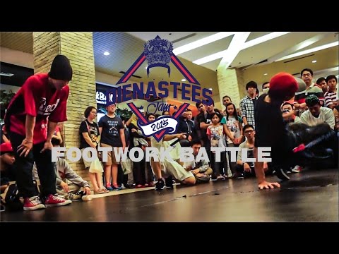JAZBI VS FLUTEZ | FINAL FOOTWORK BATTLE DIENASTEES JAM 2015 | A.P.E Films