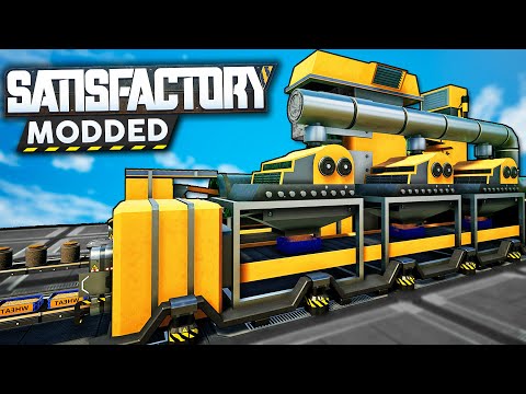 MASSIVE Industrial Farming Update! - Satisfactory Modded Let's Play Ep 11