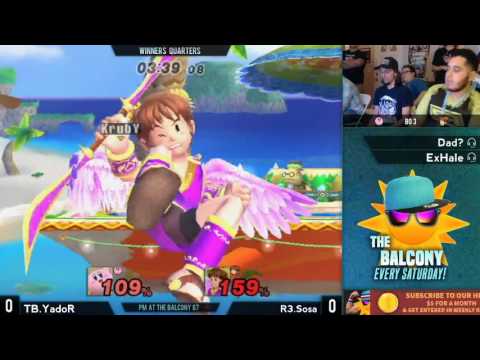 PM @ the Balcony 87 - Winners Quarters ft. R3|Sosa (Pit) VS TB|YadoR (Kirby)