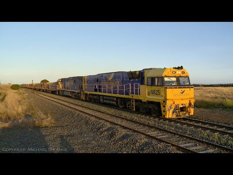 2MA5 Pacific National Diesel Freight Train (29/3/2021) - PoathTV Australian Railways For Railfans