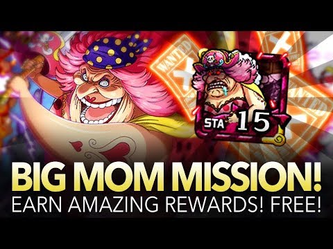 Optc: 15 stamina Big Mom Mission - Big Mom Team 15.6 Milion Damage!!!