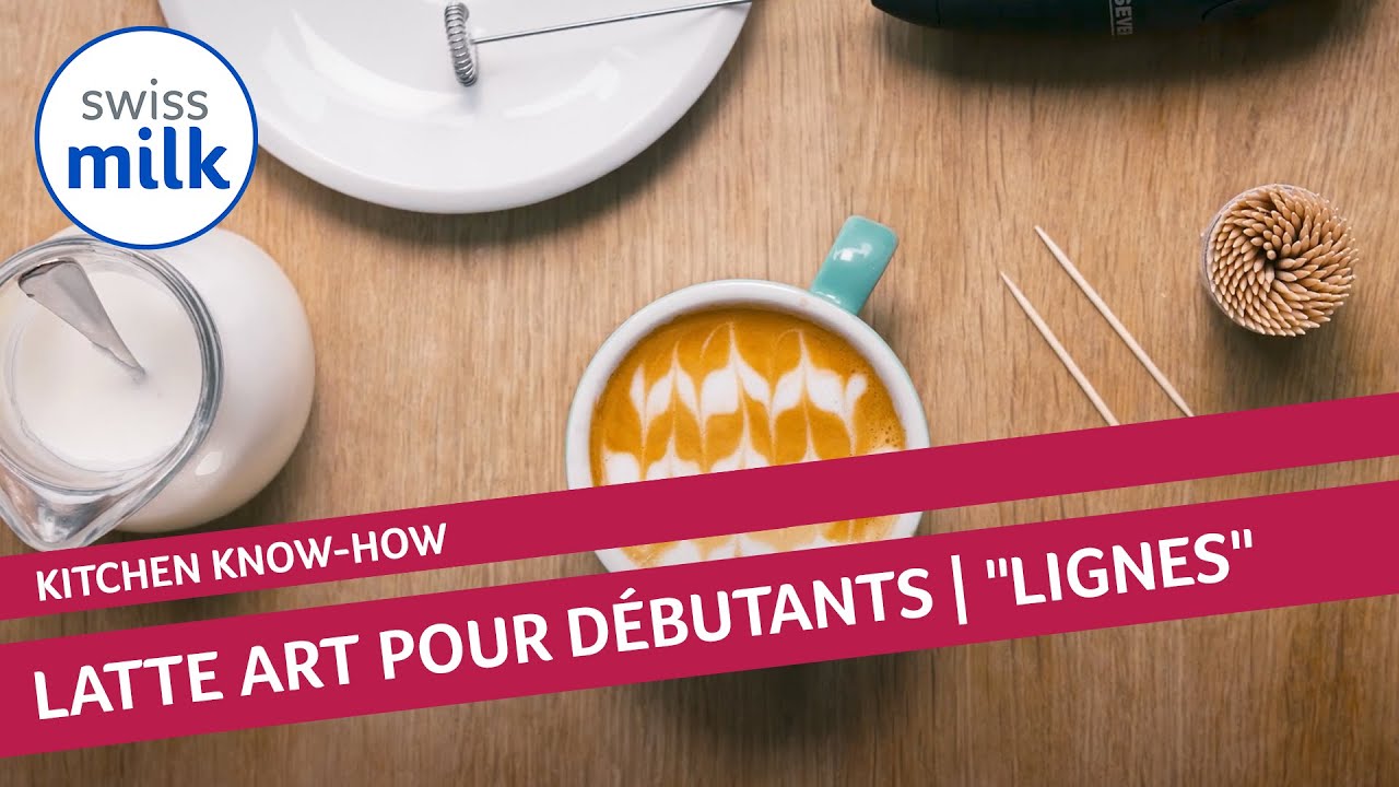 Latte art pour débutants 