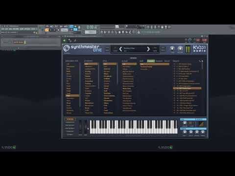 Testing Synthmaster One #1 - Browsing Factory Presets