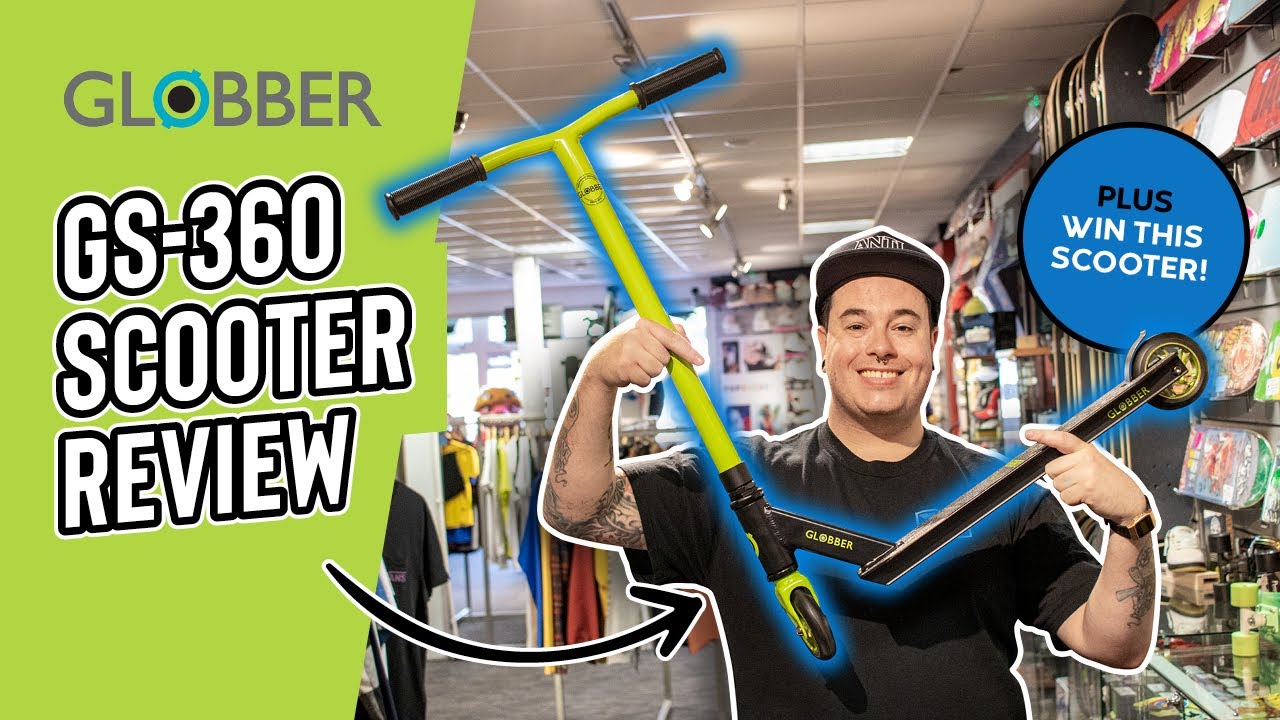 Globber - Koloběžka Freestyle Stunt GS 360 Black / Red