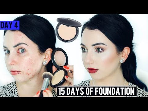 COVER FX TOTAL COVER CREAM Foundation {First Impression Review & Demo!} 15 DAYS OF FOUNDATION Video