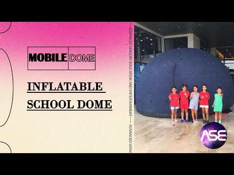 Inflatable school dome