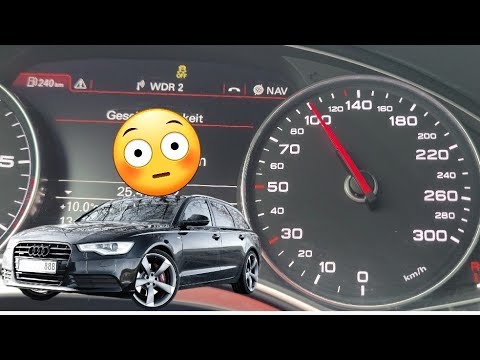 0-100 Audi A6 Avant 3.0 TDI BiTurbo Quattro 2012 313HP