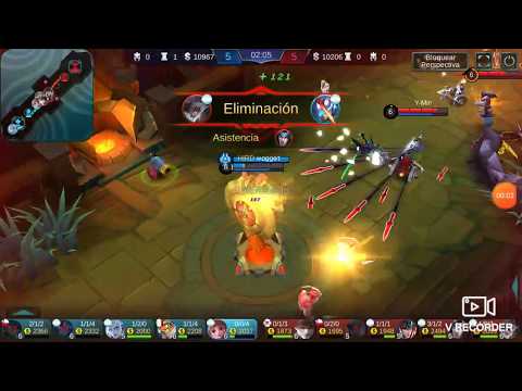 "Gusion gg 2" Attack under tower! Angela blink - MLBB (coliseum)