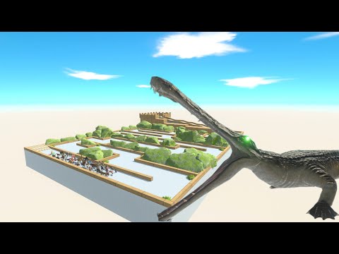 Escape From Alien Machimosaurus - Last Survivor - Animal Revolt Battle Simulator