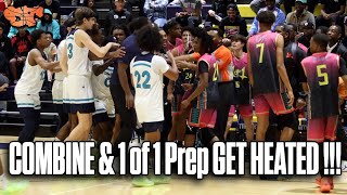 Combine Academy vs. 1 of 1 Prep GETS HEATED at CARMEL TIP OFF