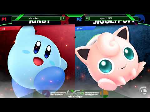 qwertz143 (Kirby) vs Shunitsu (Jigglypuff) - Smash Ultimate @ LXG 16