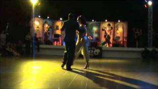 Juan Carlos Martinez y Nora Witanowsky en Congresso de Tango Brasil